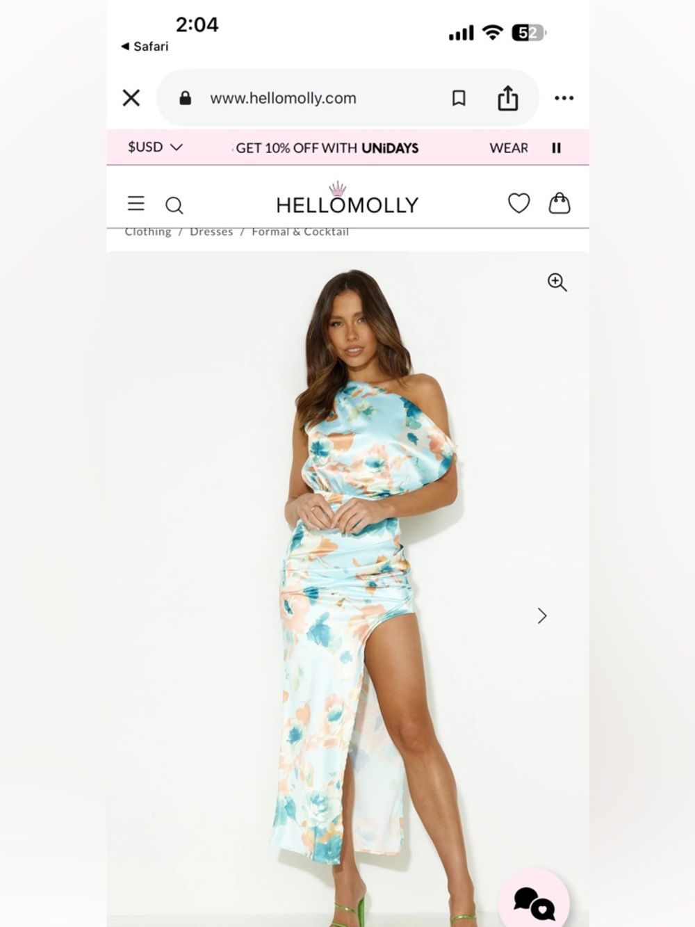 Hello Molly Watercolor Maxi Dress in Teal and Coral